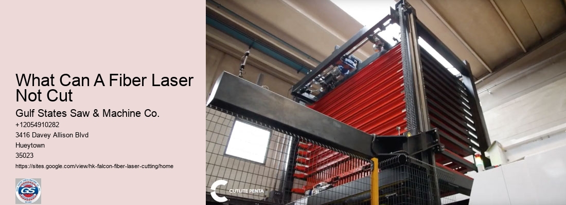 What Can A Fiber Laser Not Cut
